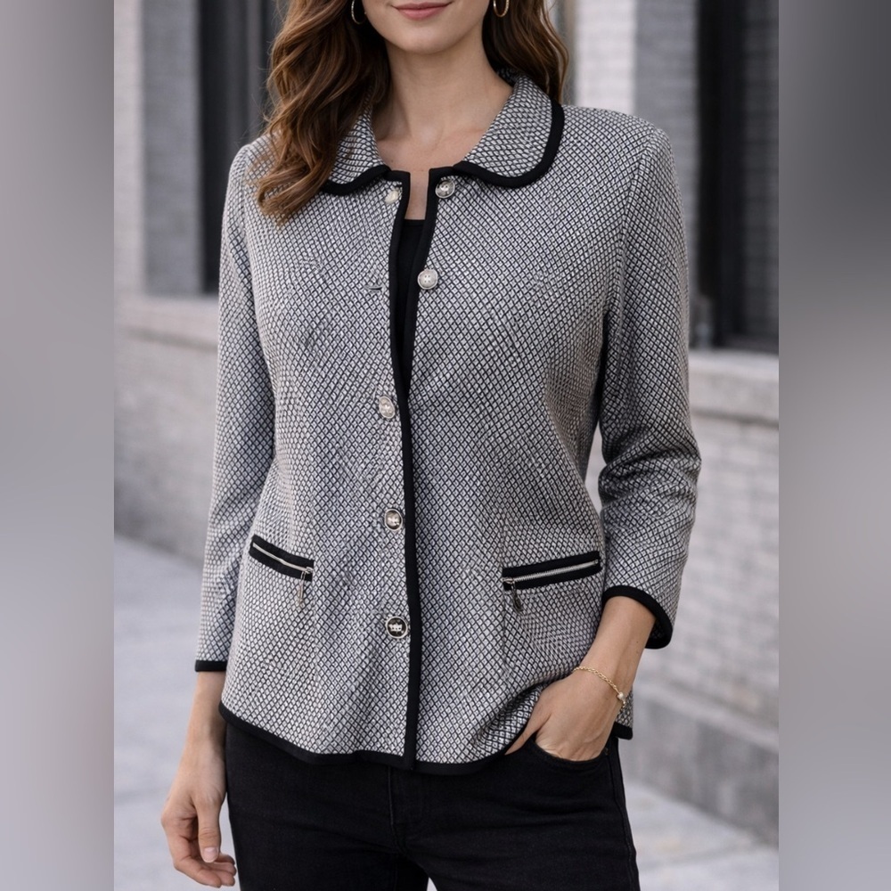Jones New York button down blazer size L women’s